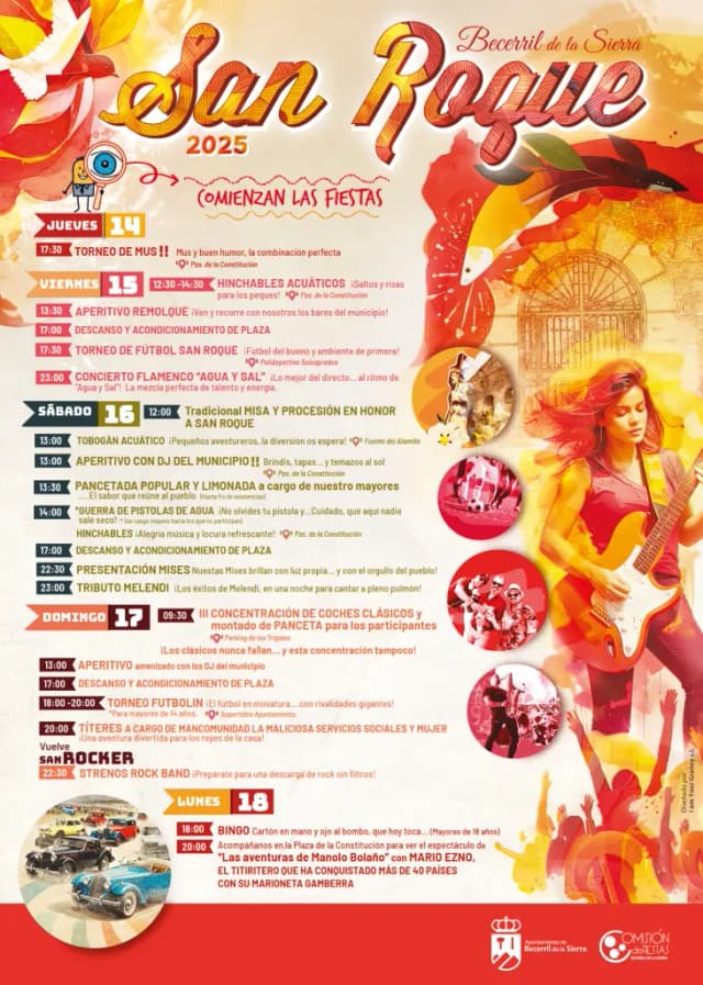 Cartel de fiestas | Becerril de la Sierra