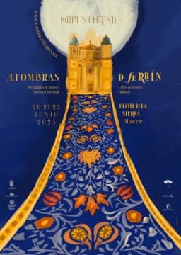 Cartel de fiestas | Alfombras de Serrín