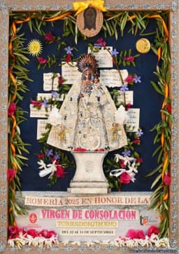 Cartel de fiestas | Romería en Honor de la Virgen de Consolación
