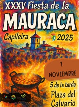 Cartel de fiestas | XXXV Fiesta de la Mauraca