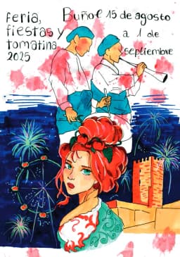 Cartel de fiestas | Feria y Fiestas Tomatina