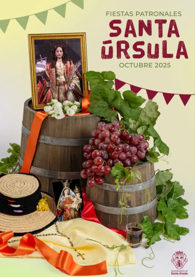 Cartel de las fiestas de Santa Úrsula