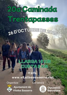 Cartel de fiestas | Caminada Trentapasses
