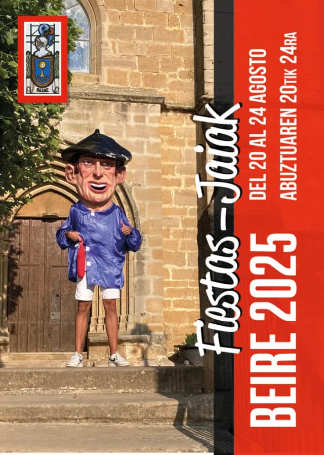 Cartel de fiestas | Beire
